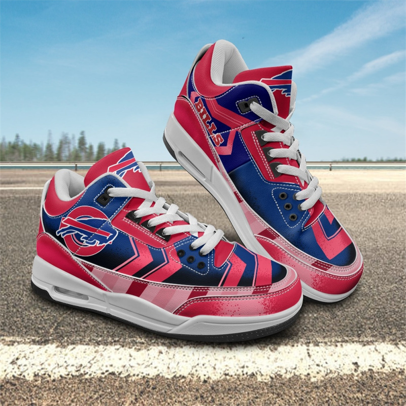 Men's Buffalo Bills Air Jordan 3 Sneakers/Shoes 001